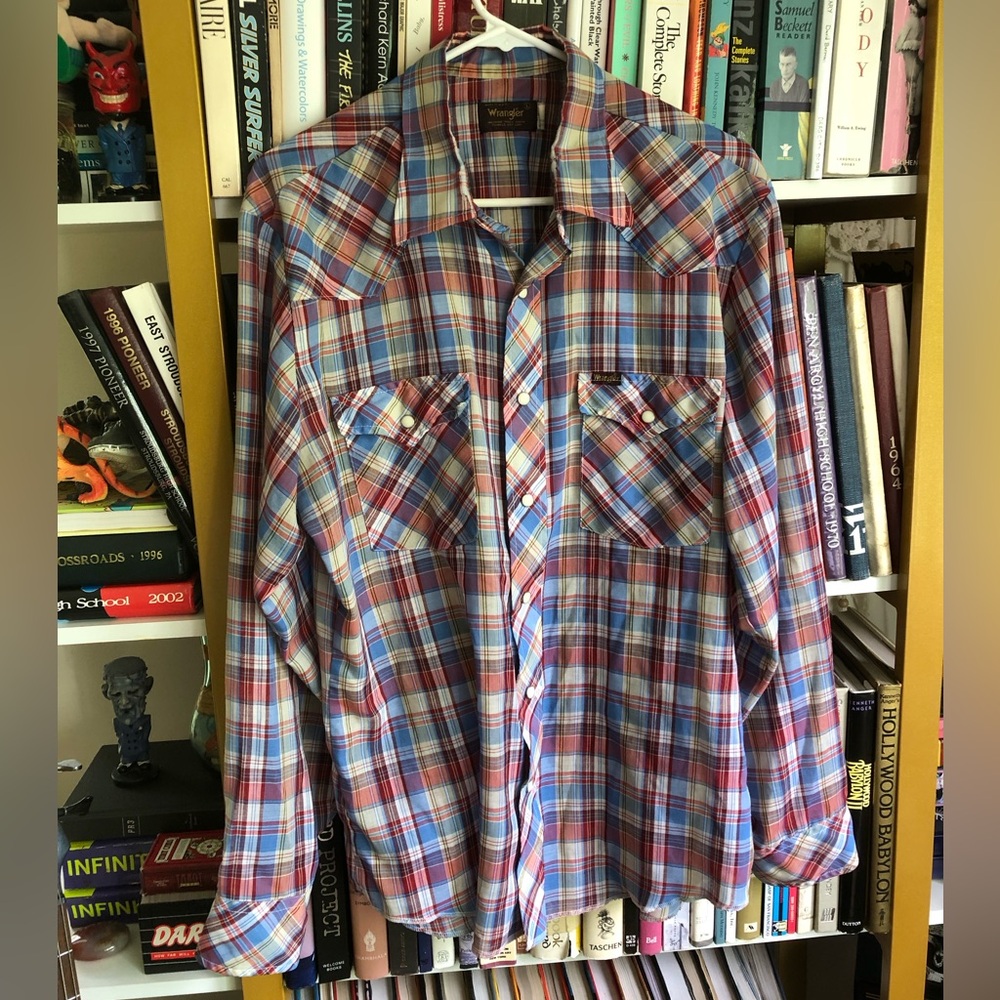 Vintage Wrangler Flannel Shirt